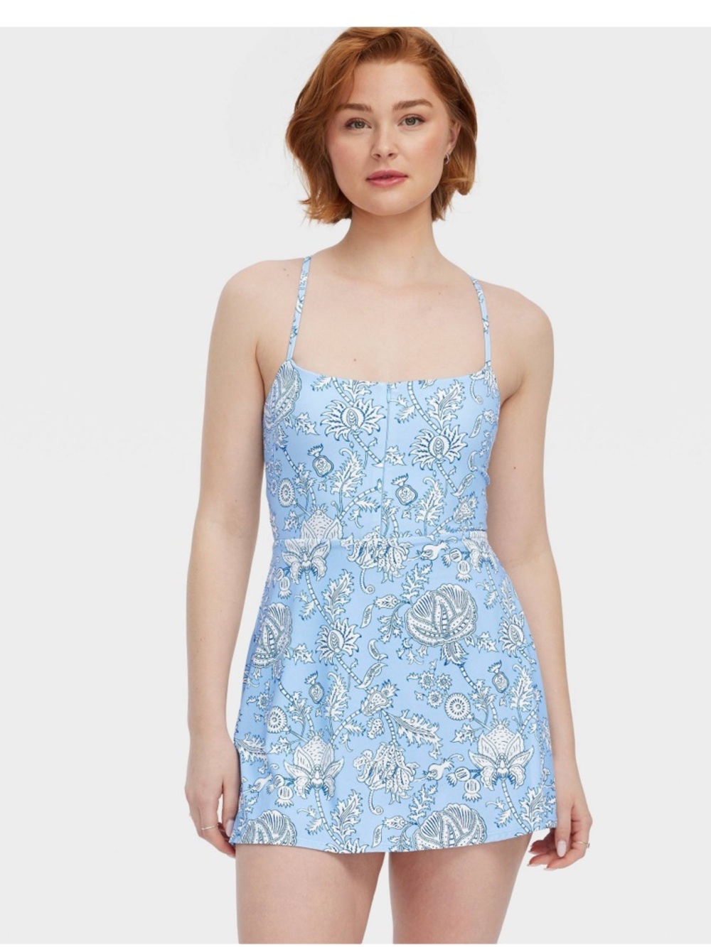 NWT Roller Rabbit X Target Floral Vines Zip-Front Mini Tennis Dress Size Medium